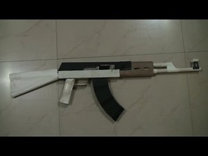 Paper/Cardboard AK 47