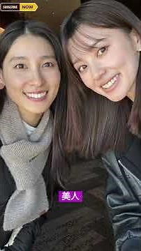 [Stunningly Beautiful Sisters] Tao Tsuchiya shares a photo of herself and her sister Honoka at a ...