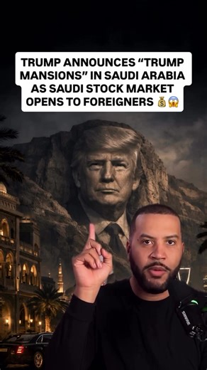 I break down geopolitical events and how they impact investments before the news does. Saudi opens Tadawul to global investors Feb 1 -as Trump announces