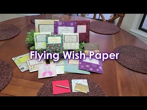 Flying Wish Paper