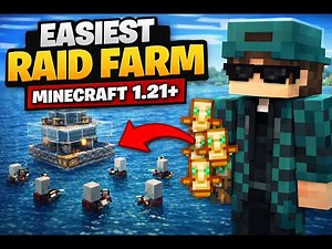 Minecraft 1.21+ EASIEST Raid Farm (Totems AFK!) Minecraft Java Edition