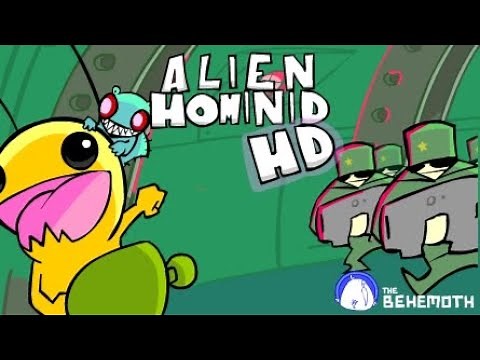 Alien Hominid HD for XBOX 360 Full Playthrough [Hard Mode]