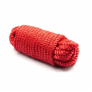 Silk Bondage Rope 10m Red - Passion Online