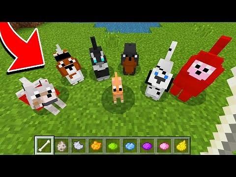 How to Spawn NEW WOLVES in Minecraft TUTORIAL! (Pocket Edition, Xbox, PC)