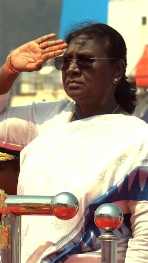 President Droupadi Murmu witnessed IFR at Visakhapatnam