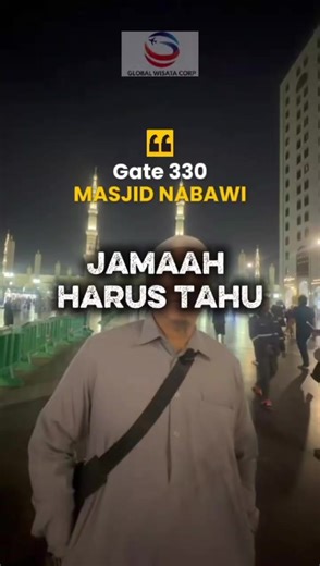 Gate 330... pintu yang jamaah harus tahu👈 . Apa saja yang bisa kita dapatkan di sini?? Simak tipsnya ya👈💯 . #tipsumroh #umrohramadhan2026 #umrohterpercaya #globalwisatacorp #fypシ゚viralシfypシ゚