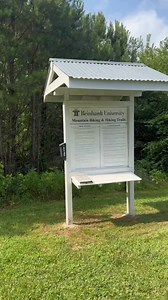 Summer is just around the corner and there is no better time to get out and enjoy nature! 🌳 Did you know that Reinhardt University has hiking and biking trails located on our campus? This 7-mile system of interconnected trails is open to students, alumni, faculty — and the local community! View our website for a map of the trails here & enjoy a new adventure! 🚵‍♀️🧭https://ow.ly/2KXe50W8qzR | Reinhardt University