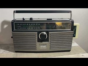 Panasonic RS-836S Portable Stereo 8 Track Player