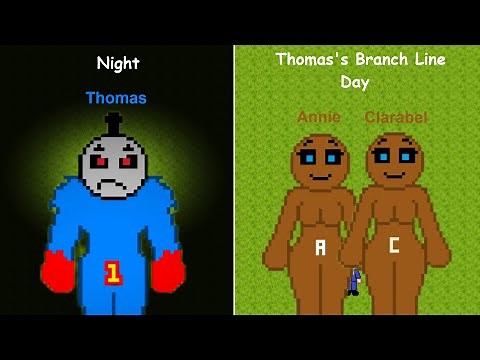 Thomas The Slender Engine 2D | Thomas's Branch Line (Day, Night)