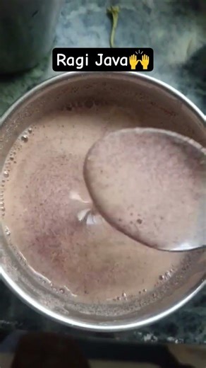 Simple Summer Special Ragi Java 🙌#shorts#shortsfeed#ragijava#ragi#weightloss#summer#summerdrink