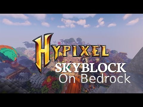 How to play Hypixel Skyblock on Bedrock(PS4,Xbox,Switch)