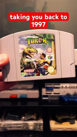 Turok Dinosaur Hunter on N64 #Turok #Nintendo #RetroGaming