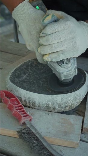 HOW TO MAKE A STONE PLATE IN 40 MINUTES #diy #stonecraftsmanship #stoneart #designinterior #handmade