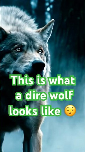 The Dire Wolf Is Back—And It Looks Like This 😲