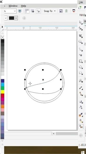 how to make Pepsi logo in Corel draw #coreldrw