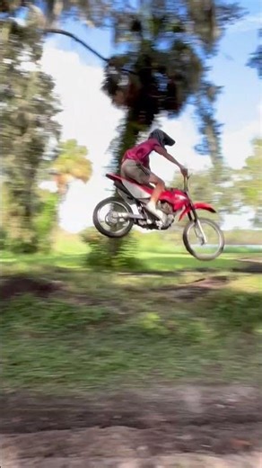 Carson out riding the 2004 CRF100!!!!!!!