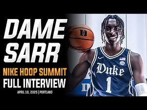 Dame Sarr Interview at Nike Hoop Summit