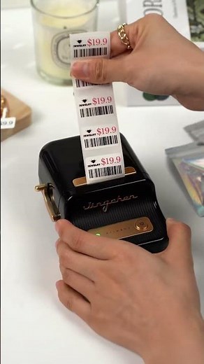 Level up your jewelry shop packaging with the NIIMBOT B21 Pro smart label printer!