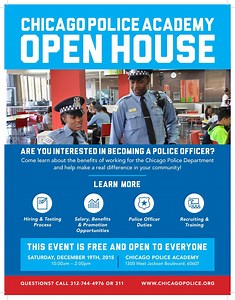 Chicago Police Department Holds Weekend Recruitment Events