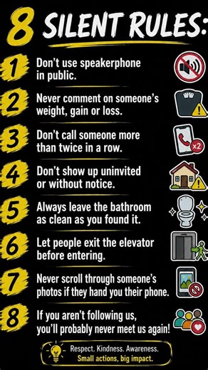 8 Silent Rules of Respect | Life-Changing Social Etiquette Tips #psychologicalsafety