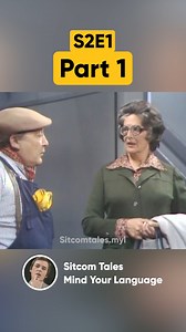 Mind Your Language | S2 E1 | Part 1 . . . #MindYourLanguage #Sitcom #LanguageLearning #funny #MrBrown #LanguageSchool #TVShow #LanguageLessons #comedyreels #learningenglish | Sitcom Tales - Mind Your Language