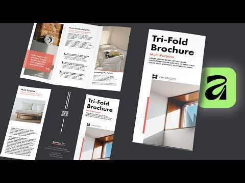 How to make Tri-fold Brochure in Affinity