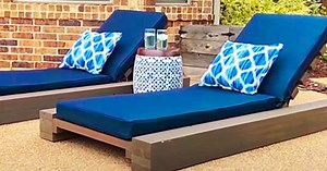 How To Build A Outdoor Lounge Chair For Only $80