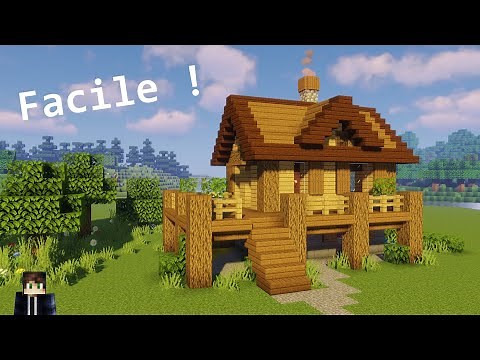 TUTO #75 | Comment Faire une Petite Maison en Bois sur MINECRAFT ?
