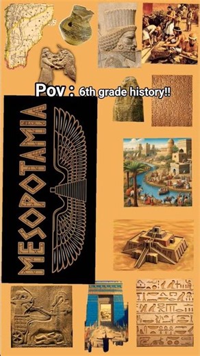 6th grade history!!!😭 #Mesopotamia