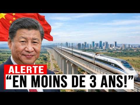 SEULEMENT 3 ANS ?! Le MÉGA projet ferroviaire fou de la Chine en Afrique dévoilé