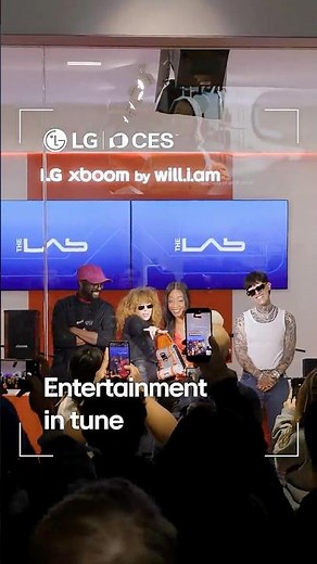 Entertainment in tune : LG at CES 2026 | LG