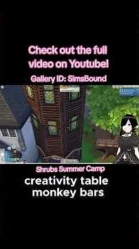 I Built the Coolest Summer Camp in Sims 4!