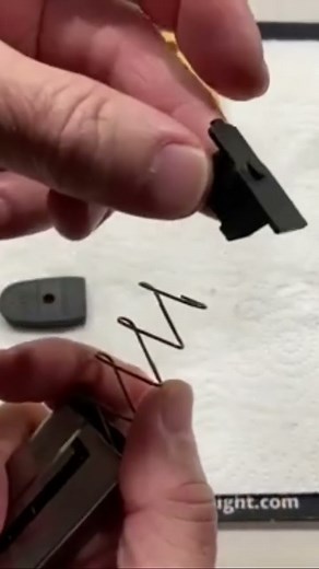 Shield EZ 9mm Magazine Disassembly for Cleaning