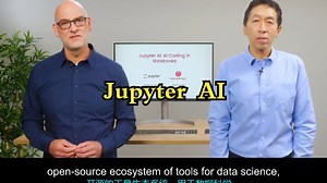 吴恩达《Jupyter AI：在笔记本中进行人工智能编程|Jupyter AI AI Coding in Notebooks》