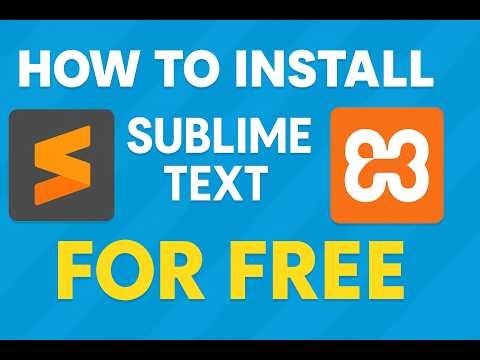 BECOME A WEB DESIGNER || LESSON 2: INSTALL SUBLIME TEXT AND XAMPP FOR FREE