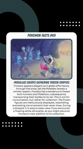 Frosslass Likes to Collect Frozen Bodies