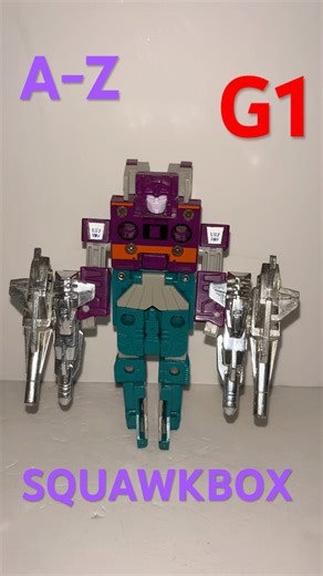 #G1transformers A to Z - Squawkbox #transformers #wow #transformersg1 #80s #toys #nostalgia #awesome