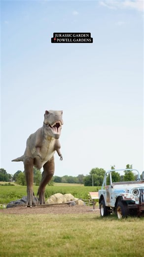 27 reactions | Jurassic Garden roars to life this summer! Visit before these prehistoric giants go extinct. 秊練 #powellgardens #familyfun #jurassicgardenkc #summer #dinosaur #dinosaurs #dino #dinos #jurassicpark #botanicalgarden #garden | Powell Gardens | Facebook