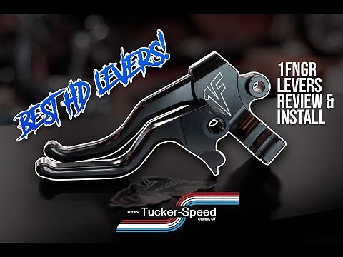 1FNGR Easier Pull Harley Davidson Levers | Review & Install