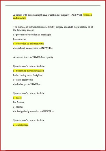 Coa Certified Ophthalmic Assistant Exam Test Bank With 600 A video