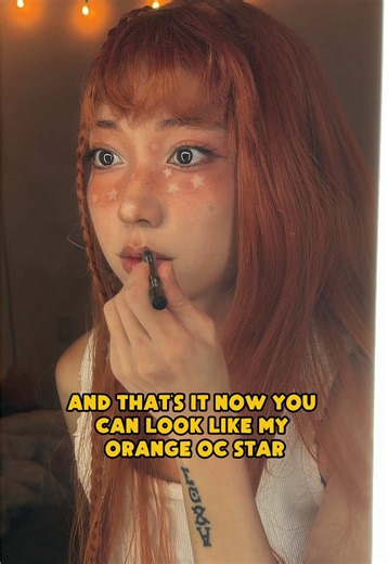 Replying to @✶ star sunburn make up tutorial ⭐️ I’m working on a male one too #makeup #makeuptutorial #starmakeup #sunburnmakeup #oc