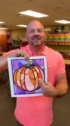 Pumpkin spice season isn’t just for coffee shops—it’s in the art room too. This lesson gives students the choice of drawing a pumpkin spice latte, pumpkin pie, a classic pumpkin with the help of a step-by-step how-to-draw PDF (or a subject of their choice ). Once their cravings were satisfied in marker, they added neurographic line fractures (penny permanent marker = mesmerizing magic). The best part? Students had full freedom with materials, making each piece as unique as their fall order. It’s