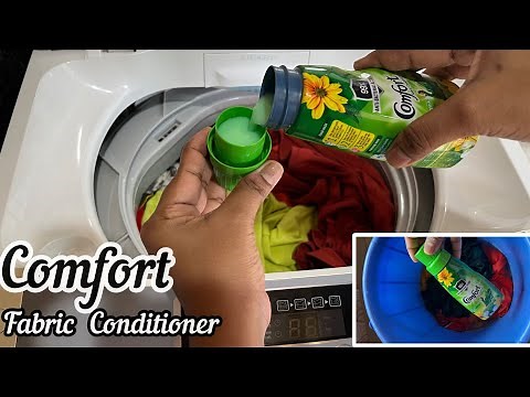 Comfort Fabric Conditioner | How to use Comfort Fabric Conditioner in Washing Machine & Hand wash