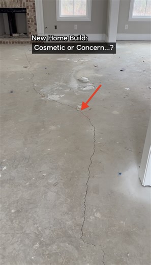 🏠 If you’re building a house soon... my Checklist will save your 🍑 👉 BuilderBrigade.com 1/8” is typically when it’s an issue and this crack seems to be right on the edge... I personally would want a second opinion on to ensure I’m not going to have future shifting or issues in the future. As a homeowner what would you do here? #BuilderBrigade #homebuildingtips #homebuilding #NewConstruction #customHome #HomeBuildingChecklist #foundation #foundationcrack #homebuildingfail | Builder Brigade