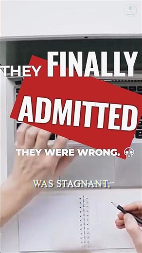 They finally admitted they were wrong. 💀