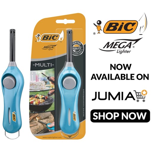 12K views · 277 reactions | BIC Mega lighter is the perfect multi-purpose lighter for both inside and outside your home. Get yours today on Jumia - https://bit.ly/3AYKf4Y #bickenya #biclighters #bicmegalighters | BIC Kenya | Facebook