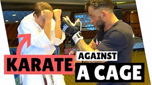 KATA BUNKAI AGAINST A CAGE (Pinan/Heian & Bassai Dai) 👊👊👊 | Jesse Enkamp