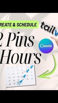 Watch me Create & Schedule 122 Pinterest Pins in 2 Hours | Tailwind for Pinterest Tutorial