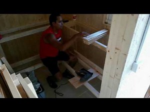 How I Made Benches For Sauna Room
