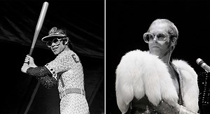 Sir Elton John's most iconic stage outfits, ahead of his Glastonbury 2023 performance - AOL